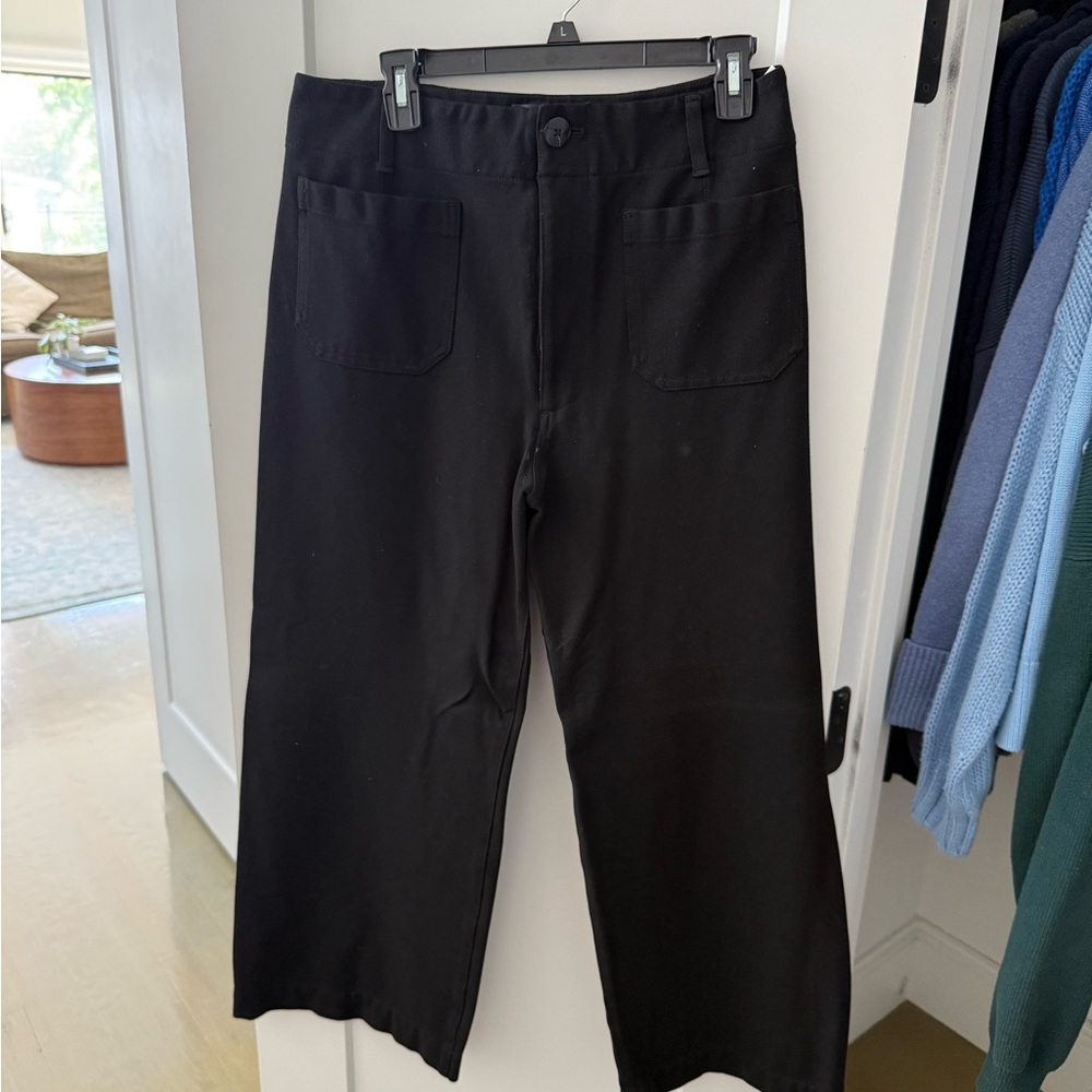 Anthropologie Maeve Colette Ponte Crop 32T